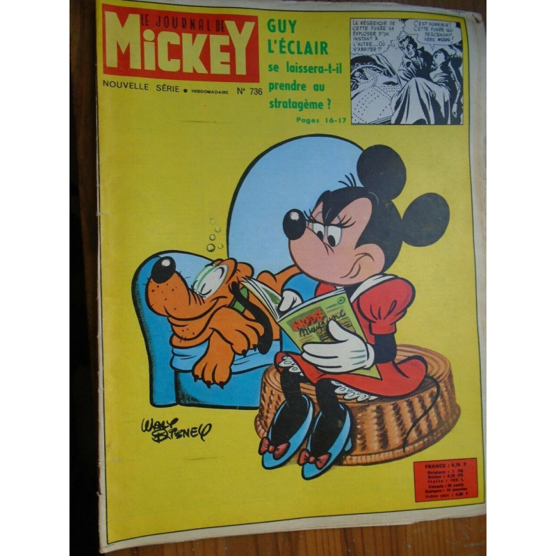 Le journal de MIckey hebdomadaire N 736