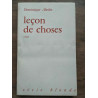Leçon de choses Série blonde
