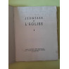 Jeunesse de l'Eglise Tome 1