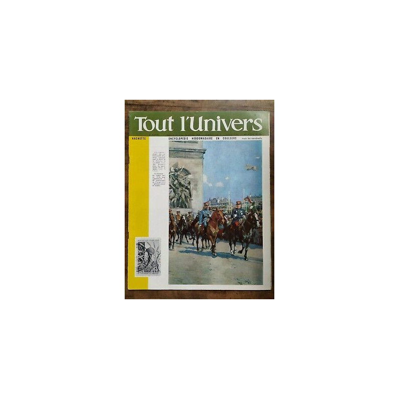 Tout l'Univers Nº 271 Hachette 5 au 12 Janvier 1968