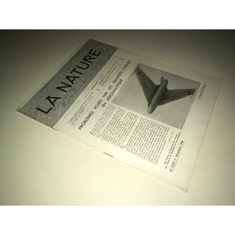 LA NATURE 3123 de PROBLEMES POSES PAR GRANDES VITESSES AERONAUTIQUE