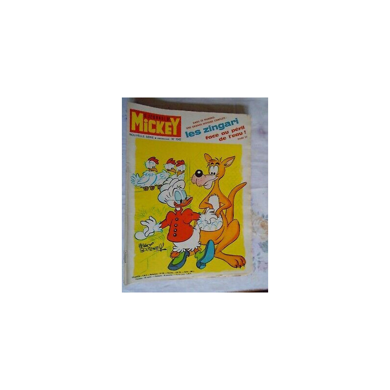 Le Journal de Mickey hebdomadaire N 1042