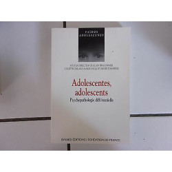 Adolescentes adolescents psychopathologie différentielle Alain...
