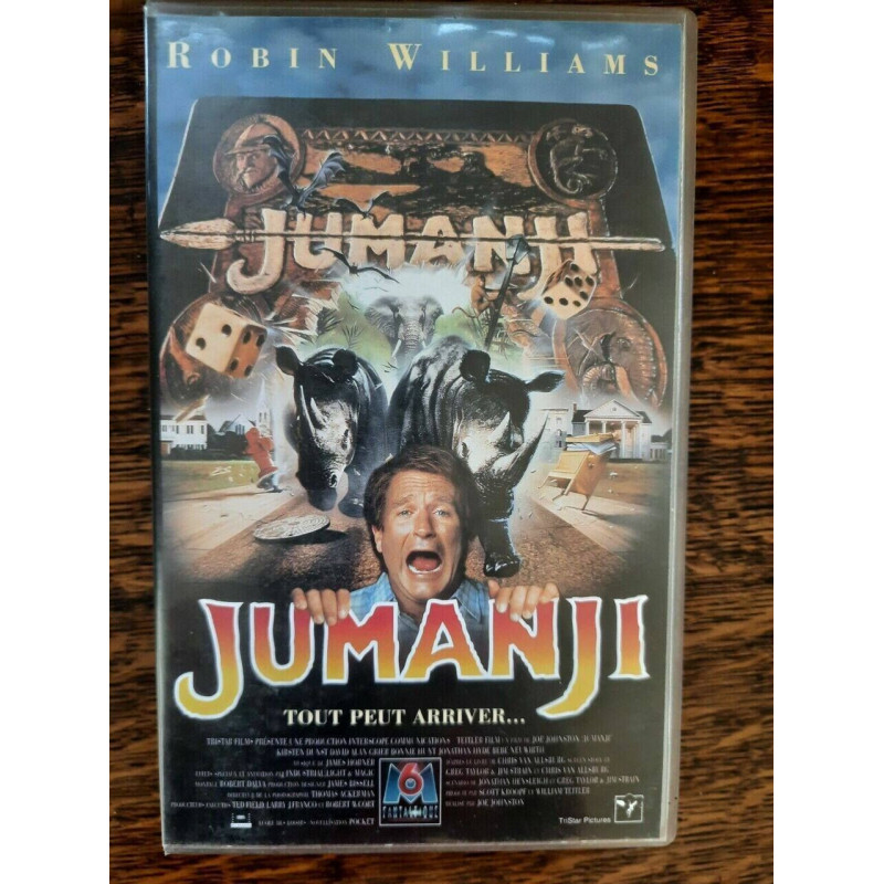 Cassette Video - Jumanji Film Avec Robin Williams