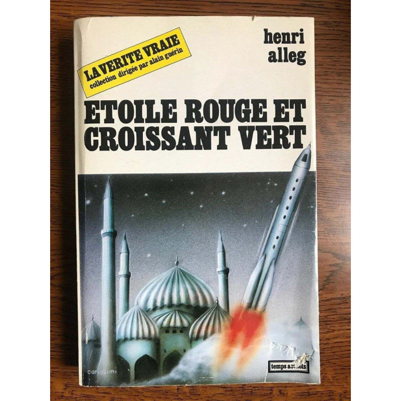 Etoile rouge et croissant vert avec envoi Temps ectuels