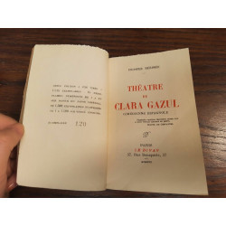 Prosper Mérimée - Théatre de Clara Gazul Le Divan numérotés...