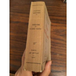 Prosper Mérimée - Théatre de Clara Gazul Le Divan numérotés...