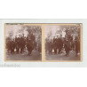 Vue Stéréoscopique Stéréo MILITARIA Manoeuvres 153 RI Infanterie