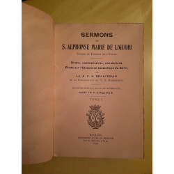 r p b Braeckman Sermons de s Alphonse Marie de liguori Tome 1 roulers
