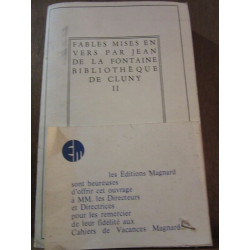 Fables mises en vers par Jean de la Fontaine Tome ii Bibliothèque...