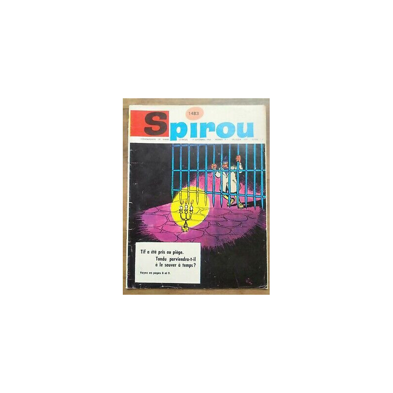 Spirou n1483 15 Septembre 1966