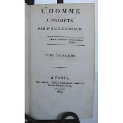 Pigault-Lebrun 1819 A PROJETS tome 3 4 Chez Barba