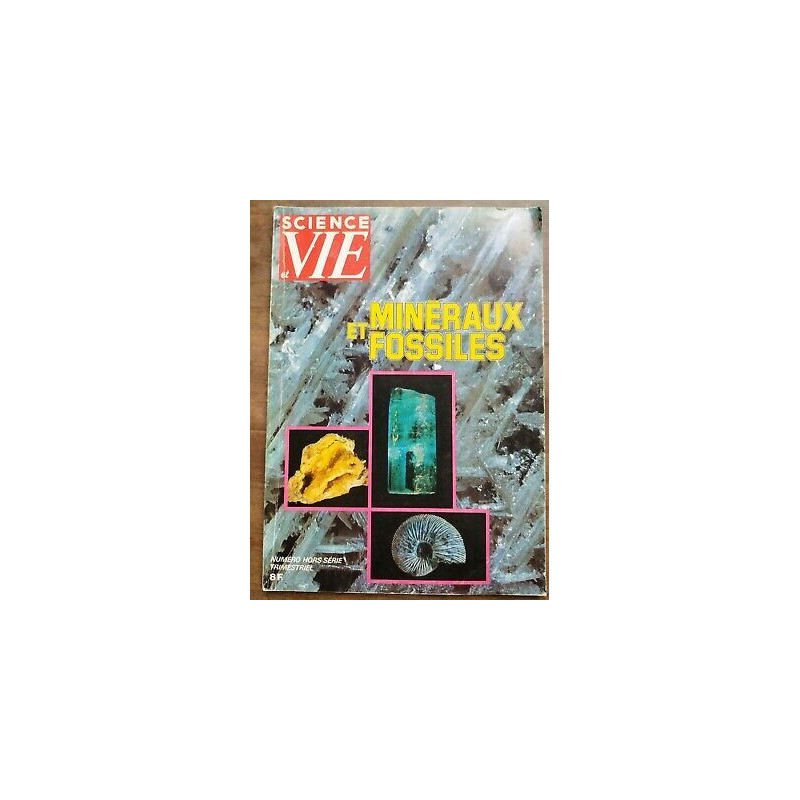 Science Vie hors série 121976 Minéraux et Fossiles