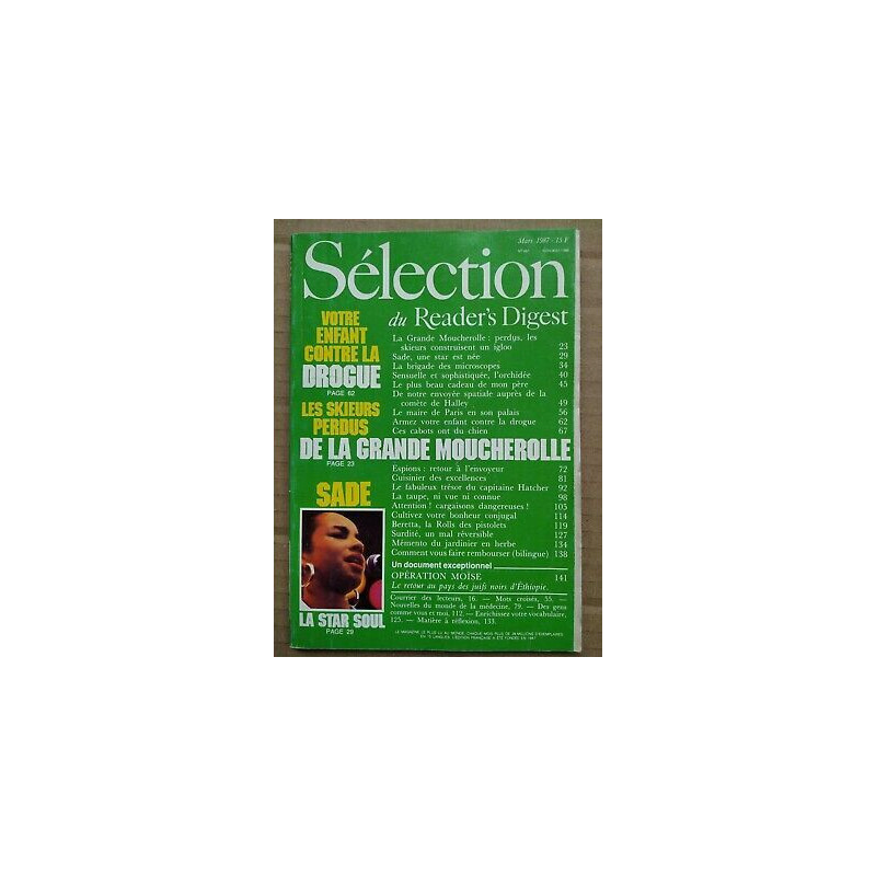 Nº 481 Mars 1987