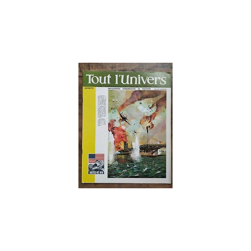 Tout l'Univers Nº 282 hachette 22 au 29 Mars 1968