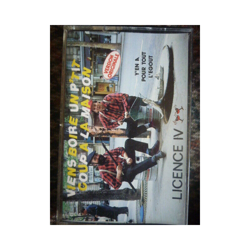 LICENCE IV Y'EN A POUR TOUT L'EGOUT Cassette Audio-K7 EMI 1740924