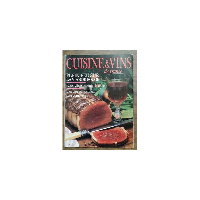 Cuisine et Vins de France Nº 386 Mai 1983