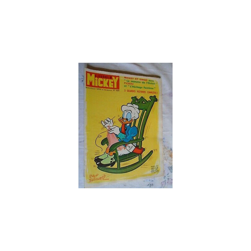 Le Journal de Mickey hebdomadaire N 1029