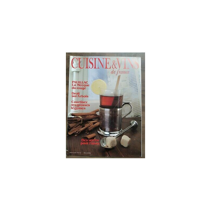 Cuisine et Vins de France Nº 393 Janvier 1984