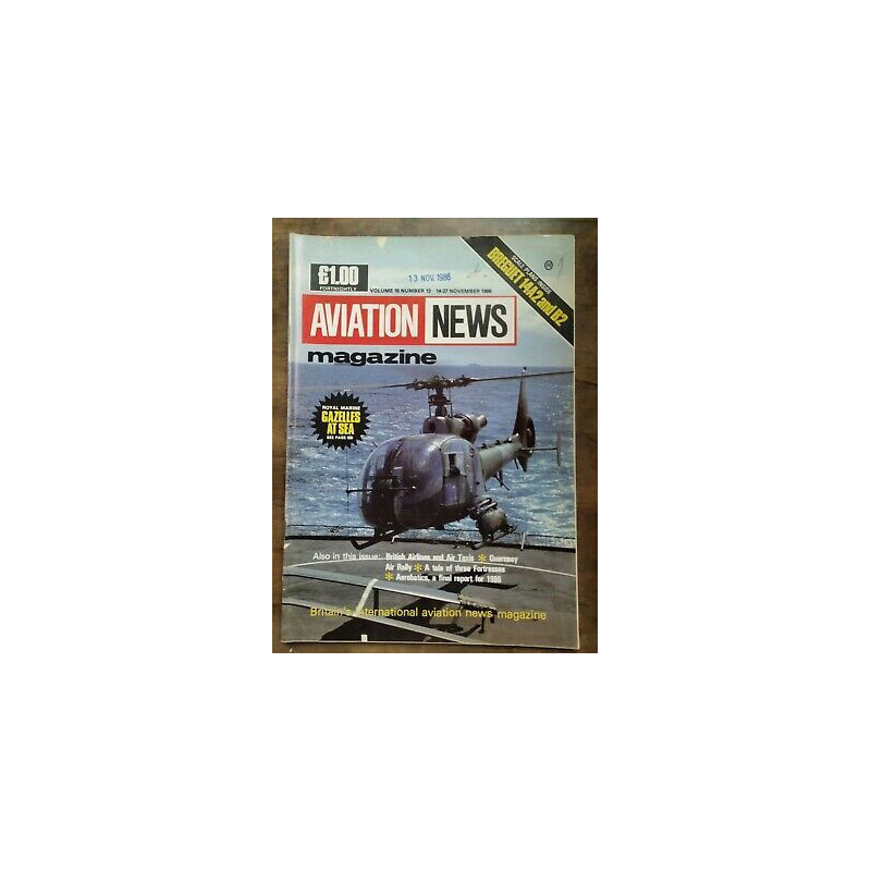 Aviation News Magazine vol 15 Nº 13 14 27 November 1986
