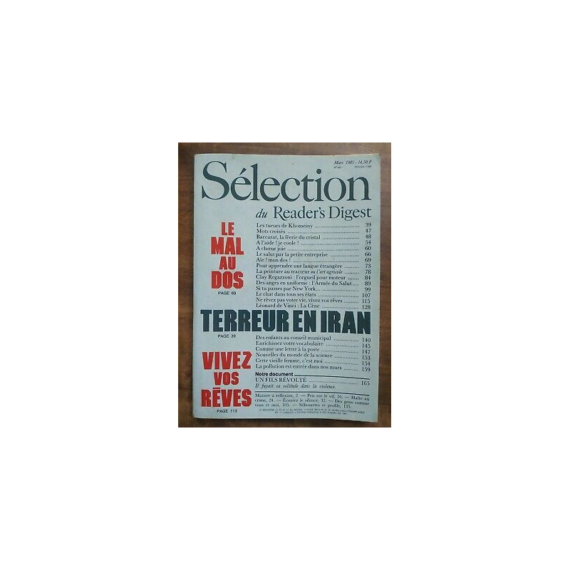 Nº457 Mars 1985