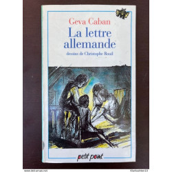 Ceva Caban La lettre allemande dessins de Christophe Rouil Petit point
