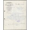 Facture CHENARD WALCKER Constructions Automobiles à Gennevilliers