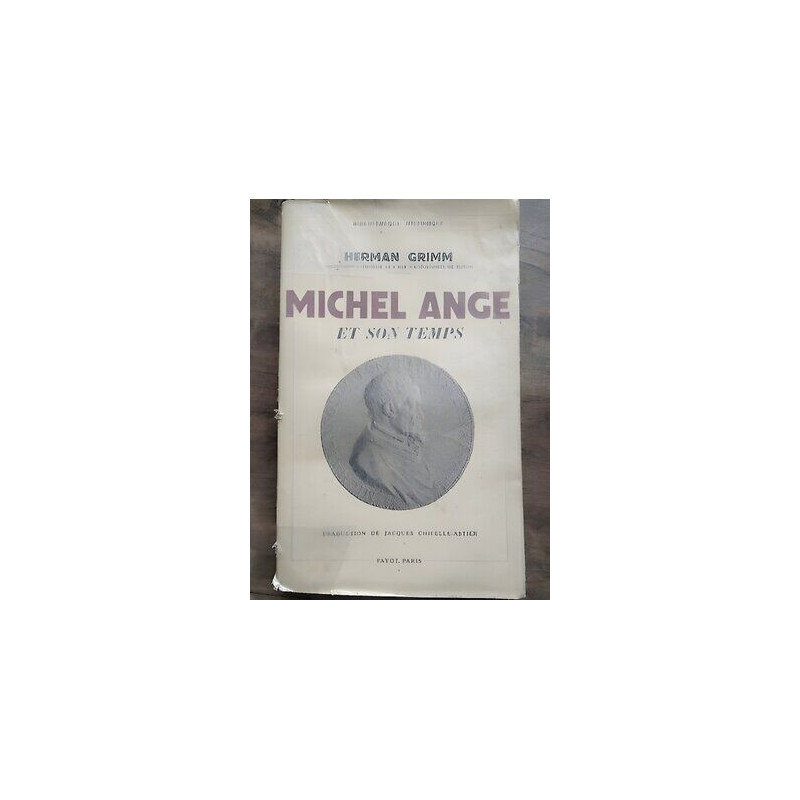 Herman Grimm Michel Ange et son Temps
