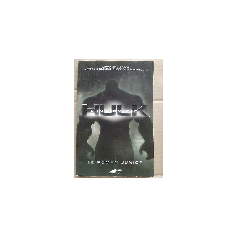 j e Bright L'Incroyable Hulk Toucan jeunesse