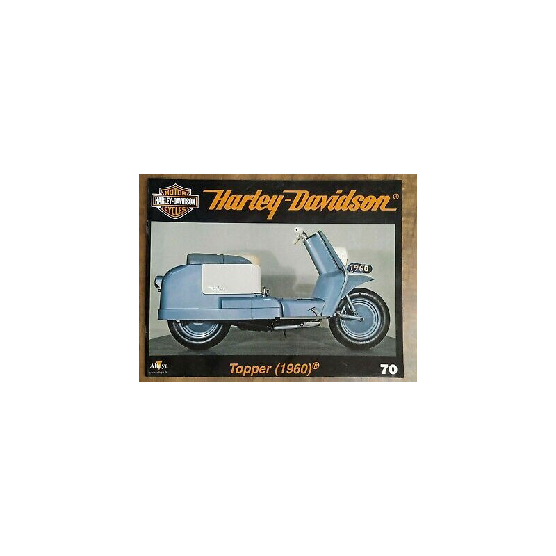 harley davidson Motorcycle Nº 70 altaya 2012