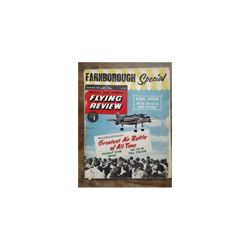 Royal Air Force Flying Review vol xvi Nº 1 September 1960