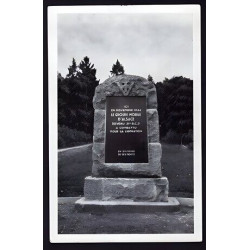 CPA Carte photo seppois le bas Monument du Groupe Mobile d'Alsace GMA