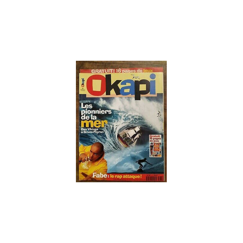 Okapi Nº675 Les Pionniers de la Mer Juillet 2000
