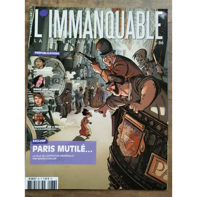 L'immanquable Nº 86 Paris mutilé 2018