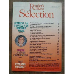 Reader's Digest Sélection Nº 541 Mars 1992