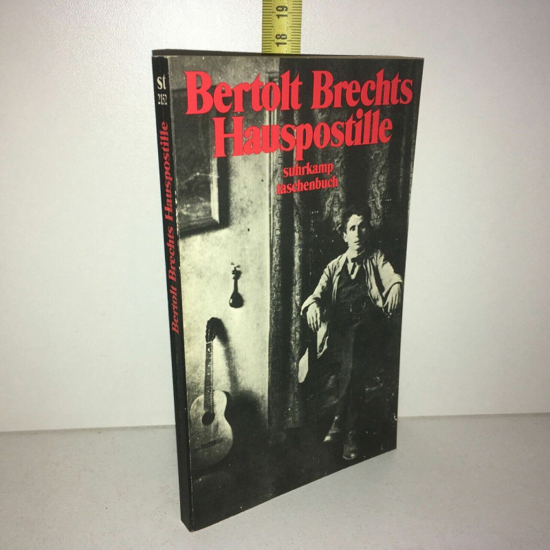 Bertolt Brechts Hauspostille Suhrkamp taschenbuch