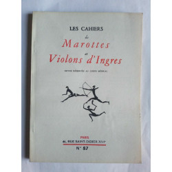 Les Cahiers de Marottes Violons d'Ingres Nº 87 1969