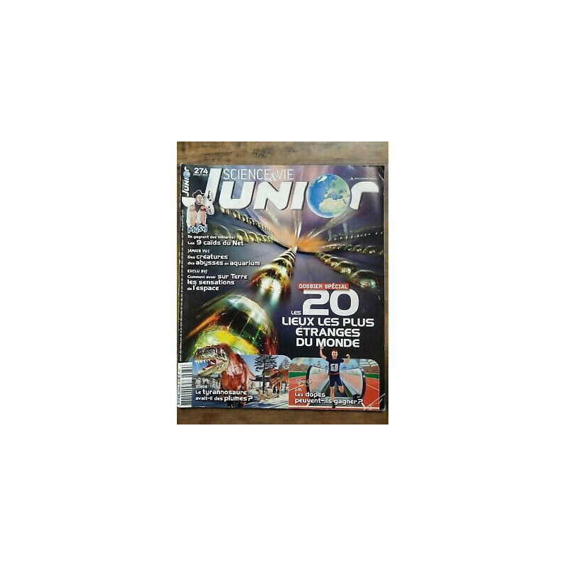 Science Vie Junior Nº 274 Juillet 2012