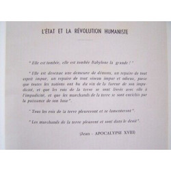 l'état et la Révolution Humaniste