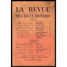 LA REVUE DES DEUX MONDES du 1er mars 1962