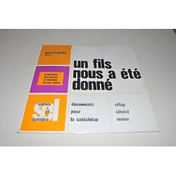 Vinyle UN FILS NOUS A ETE DONNE SEL DM-2501 diamétre 10 25cm