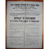 Affiche Caisse de Compensation Pro. TEXTILES Epinal