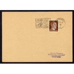 Allemagne n 706 Yv. flamme WW2 WIESBADEN 1 b Timbre Allemand...
