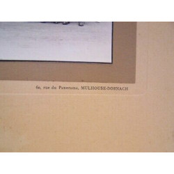 Photo ancienne Mariage SEPPOIS LE BAS devant HOTEL DU SOLEIL...