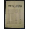 Affiche VENTE PAR LICITATION VOSGES à Attigny saint julien...