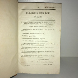 1846 BULLETIN DES LOIS ET ORDONNANCES DE FRANCE 9 serie du n 1306...