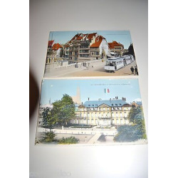 CPA 67 STRASBOURG Le préfecture et la cathédrale Pont du corbeau