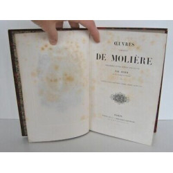 AUGER OEUVRES complètes DE MOLIERE éd Furne Vignettes Vernet Johannot