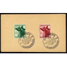 Allemagne n 817 818 Yv. cachet INNSBRUCK Mi. 897 898