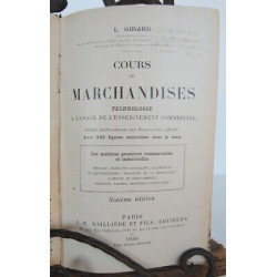 COURS DE MARCHANDISES l Girard Les matières premières
